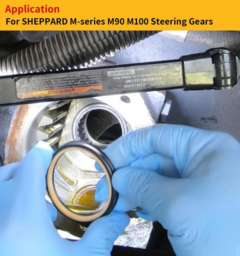 Camoo Replacement for Sheppard M100 M90 Power Steering Gear Sector Shaft Seal Kit 5544881 5545741 - Image 3